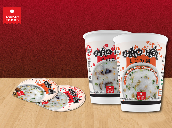 ASUZAC - Thiết kế bao bì sản phẩm mới cho thương hiệu thực phẩm ASUZAC